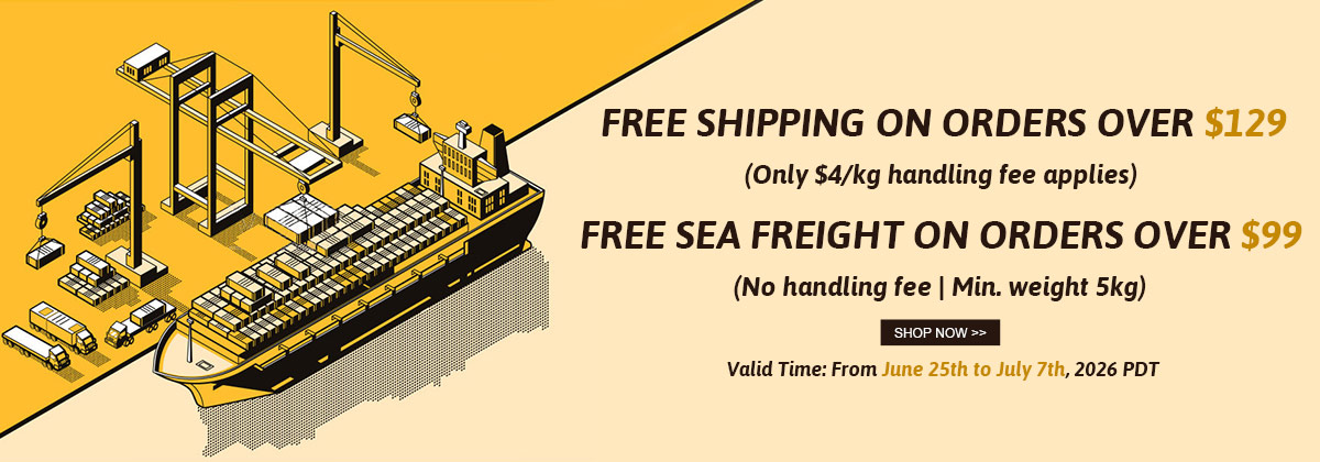 Free Shipping For US