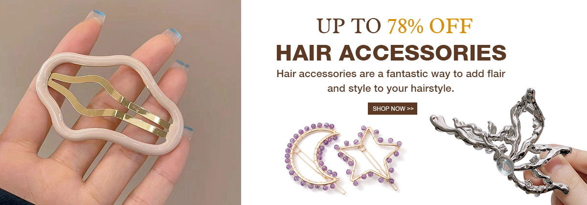 Hair Accessories Up To 78% OFF