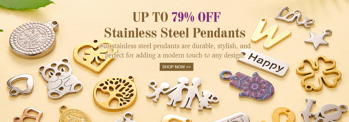 Stainless Steel Pendants Up To 79% OFF