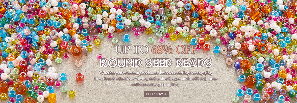 Round Seed Beads Up To 68% OFF