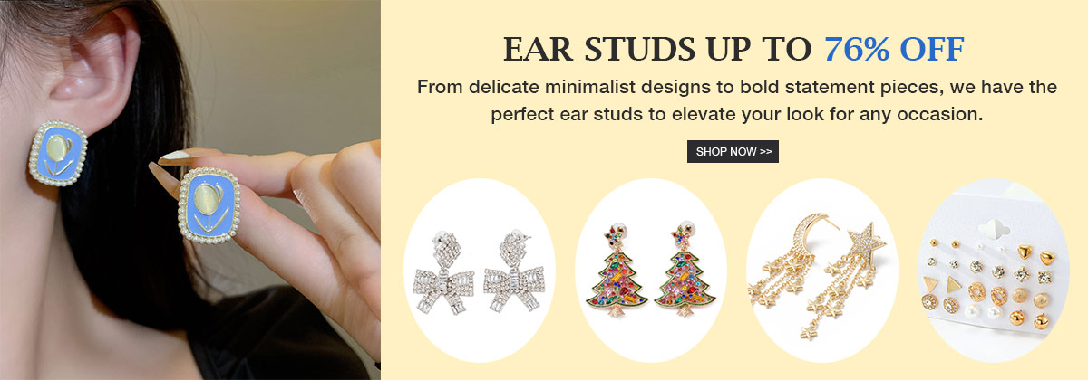 Ear Studs Up To 75% OFF