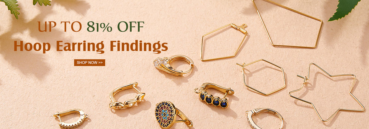 Hoop Earring Findings Up To 81% OFF