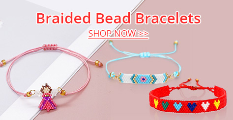 Braided Bead Bracelets