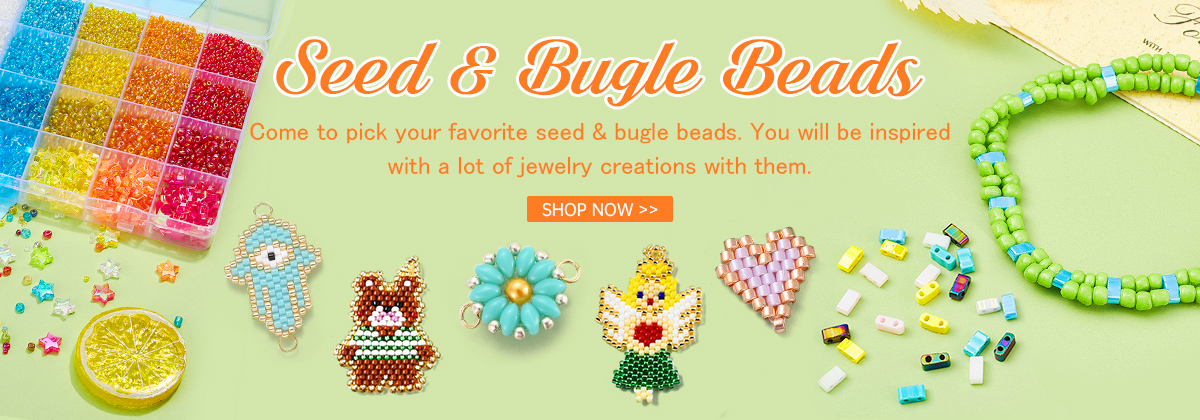 Seed & Bugle Beads
Shop Now