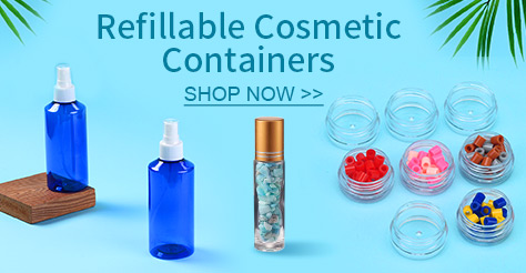Refillable Cosmetic Containers