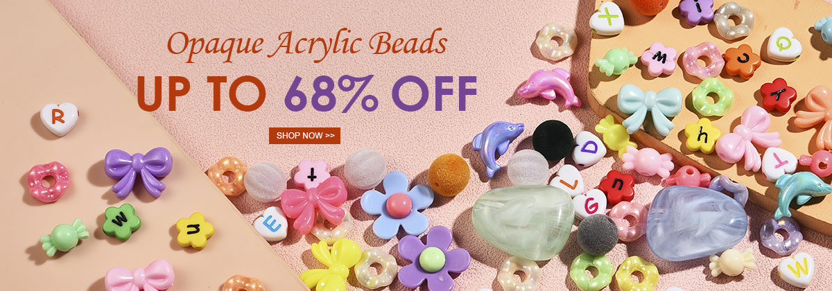 Opaque Acrylic Beads Up To 68% OFF