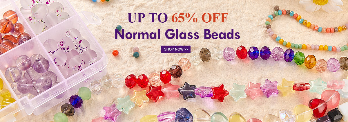 Normal Glass Beads Up To 65% OFF