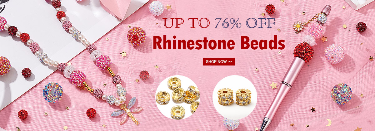 Rhinestone Beads Up To 76% OFF