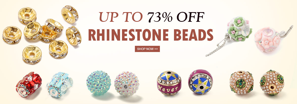 Rhinestone Beads Up To 73% OFF