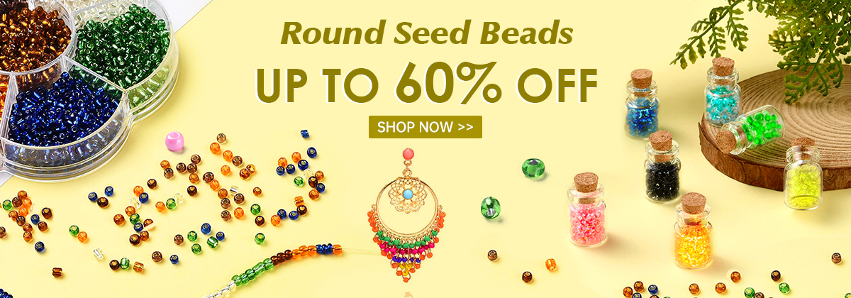 Round Seed Beads
Up To 60% OFF
Shop Now
