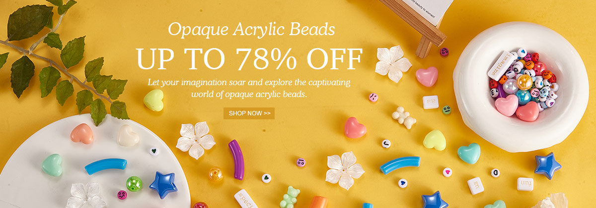 Opaque Acrylic Beads Up To 78% OFF