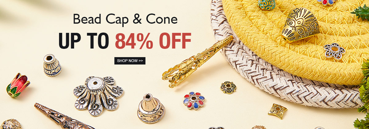 Bead Cap & Cone Up To 84% OFF