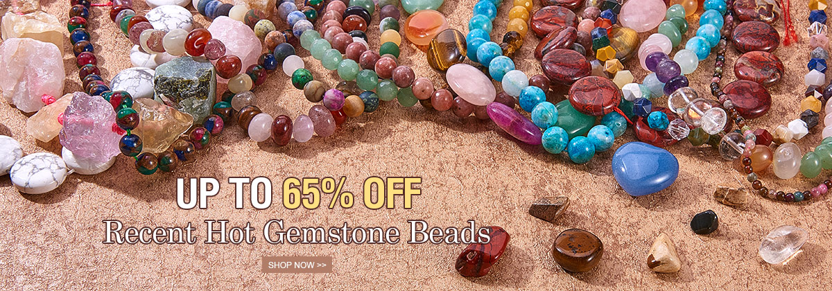 Hot Gemstone Beads Up To 65% OFF