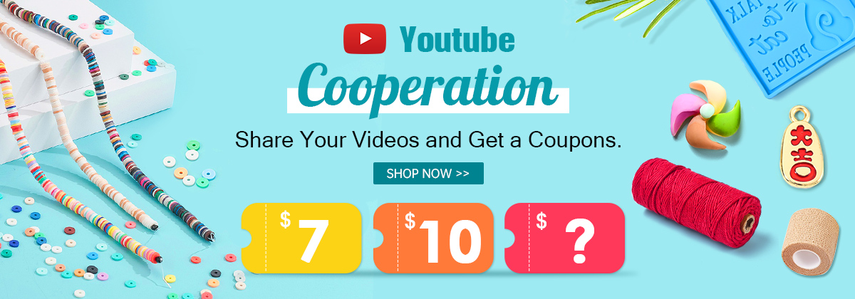 Youtube Cooperation
Share Your Videos and Get a Coupons.