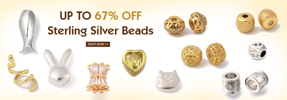 Sterling Silver Beads Up To 67% OFF