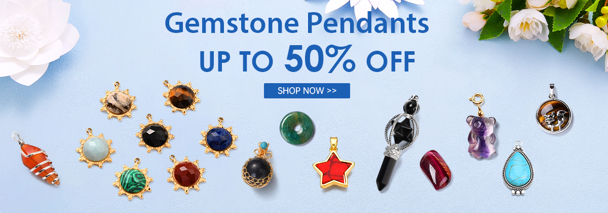 Gemstone Pendants
Up To 50% OFF
Shop Now