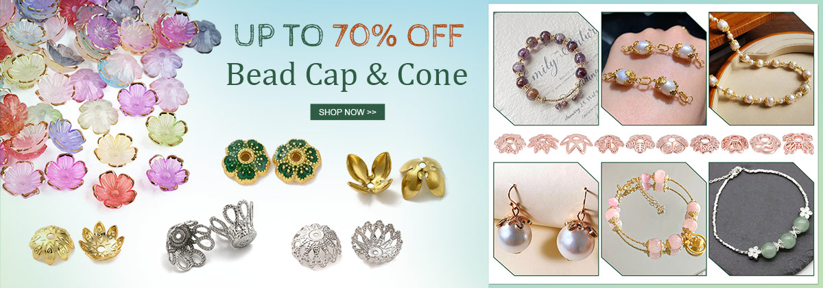 Bead Cap & Cone Up To 70% OFF