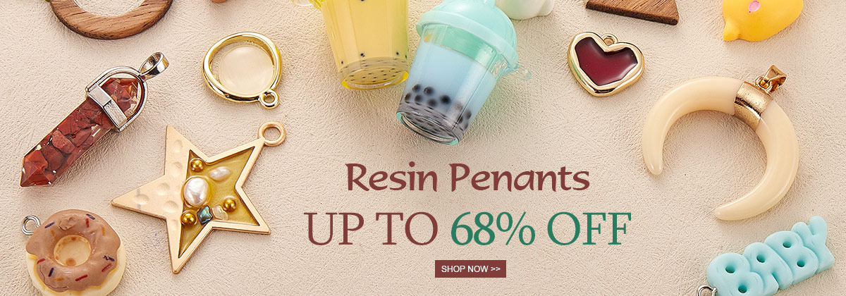 Resin Pendants Up To 68% OFF