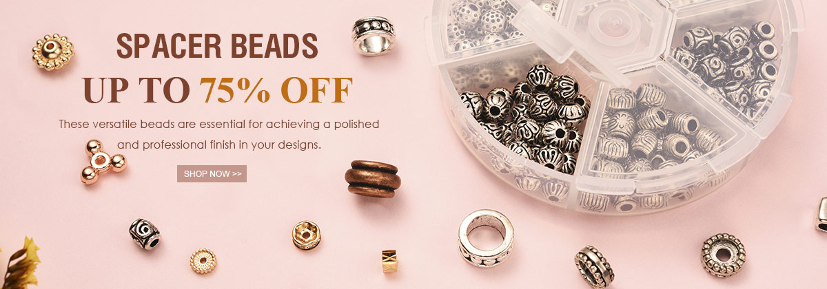 Spacer Beads Up To 75% OFF