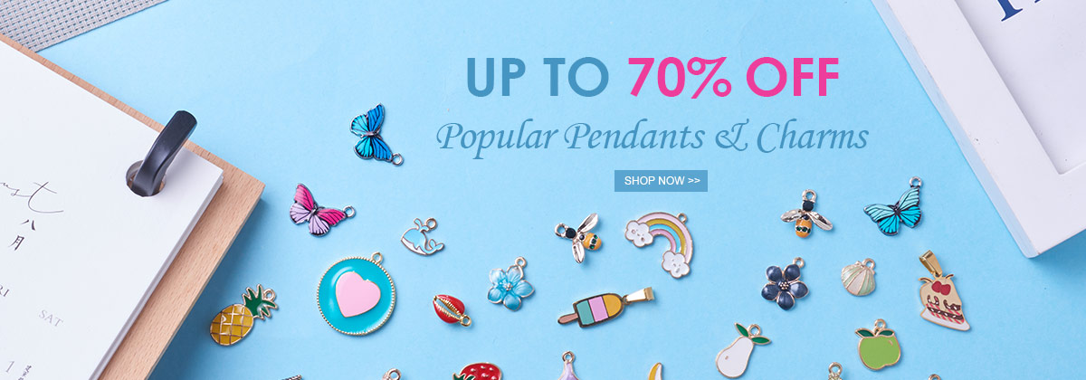 Popular Pendants & Charms Up To 70% OFF