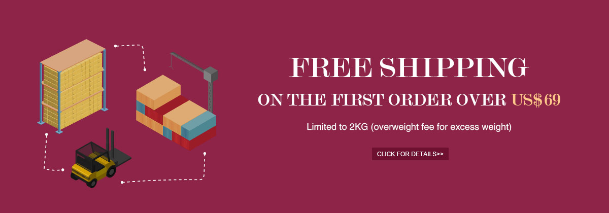 Free Shipping On The First Order