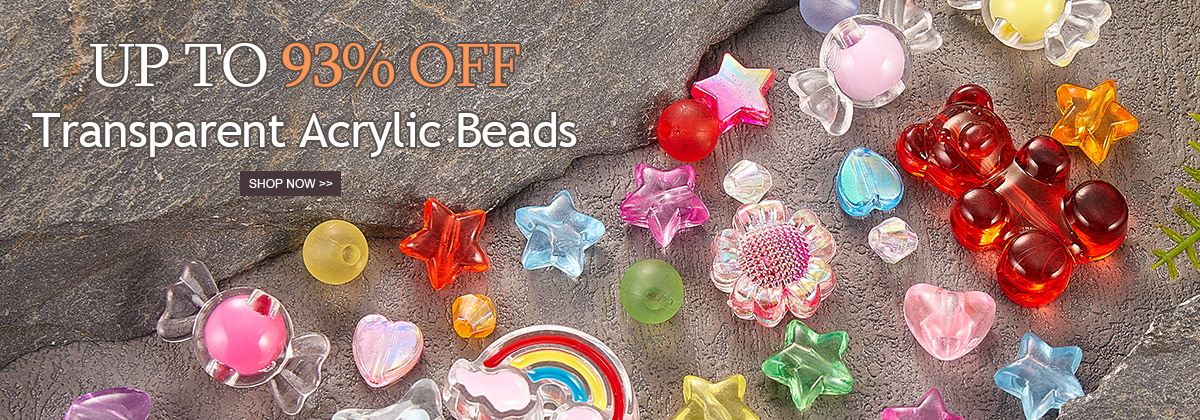 Transparent Acrylic Beads Up To 93% OFF