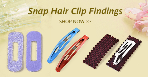 Snap Hair Clip Findings