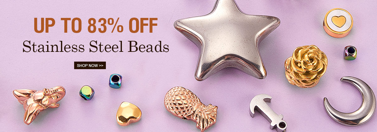 Stainless Steel Beads Up To 83% OFF