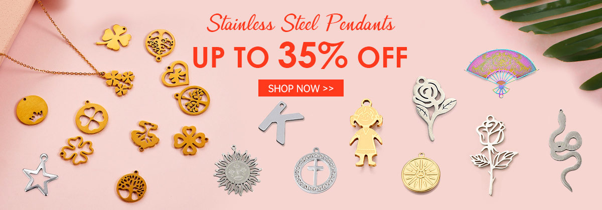 Stainless Steel Pendants
Up To 35% OFF
Shop Now