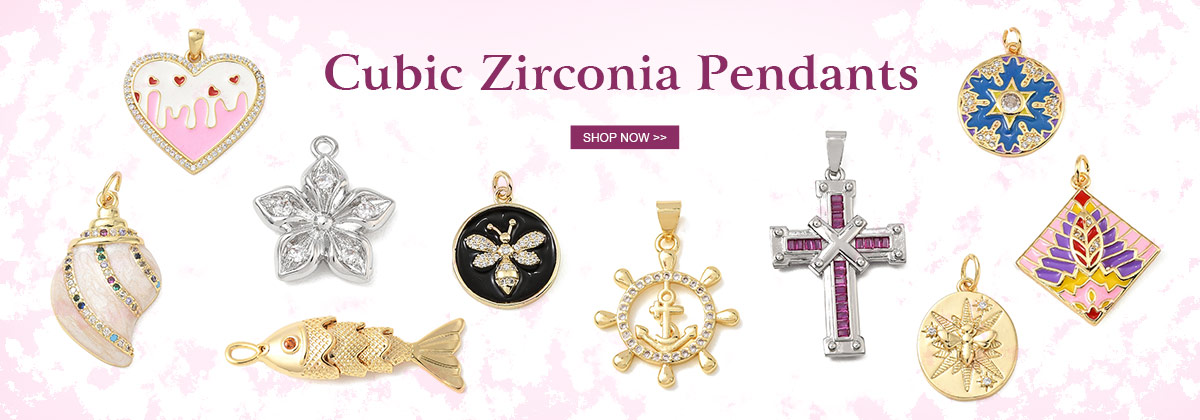 Cubic Zirconia Pendants
